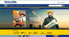Desktop Screenshot of embroidme-southlake.com